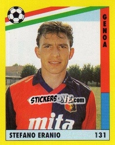 Sticker Stefano Eranio - Il Grande Calcio 1991 n. 131 - Vallardi