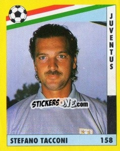 Sticker Stefano Tacconi - Il Grande Calcio 1991 n. 158 - Vallardi
