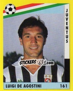 Figurina Luigi De Agostini - Il Grande Calcio 1991 n. 161 - Vallardi