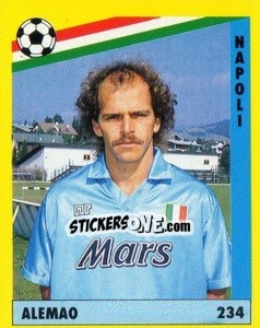 Sticker Alemão - Il Grande Calcio 1991 n. 234 - Vallardi