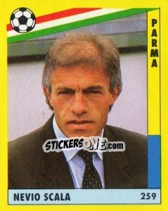 Sticker Nevio Scala - Il Grande Calcio 1991 n. 259 - Vallardi
