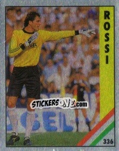 Sticker Rossi - Il Grande Calcio 1991 n. 336 - Vallardi