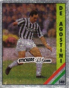 Cromo De Agostini - Il Grande Calcio 1991 n. 340 - Vallardi