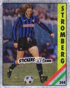 Sticker Strömberg - Il Grande Calcio 1991 n. 344 - Vallardi
