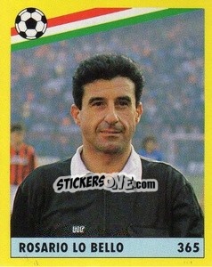 Sticker Rosario Lo Bello - Il Grande Calcio 1991 n. 365 - Vallardi