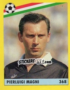 Sticker Pierluigi Magni - Il Grande Calcio 1991 n. 368 - Vallardi