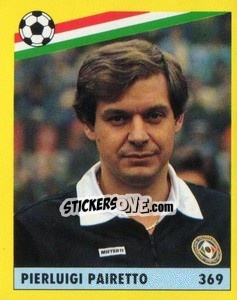 Sticker Pierluigi Pairetto - Il Grande Calcio 1991 n. 369 - Vallardi