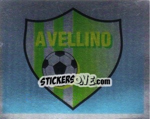 Sticker Avellino - Il Grande Calcio 1991 n. 373 - Vallardi