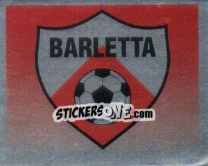 Sticker Barletta - Il Grande Calcio 1991 n. 374 - Vallardi