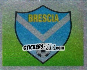 Sticker Brescia - Il Grande Calcio 1991 n. 375 - Vallardi