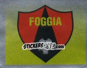 Sticker Foggia - Il Grande Calcio 1991 n. 378 - Vallardi