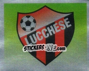 Sticker Lucchese - Il Grande Calcio 1991 n. 379 - Vallardi