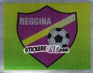 Cromo Reggina - Il Grande Calcio 1991 n. 385 - Vallardi