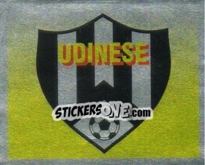 Sticker Udinese - Il Grande Calcio 1991 n. 389 - Vallardi