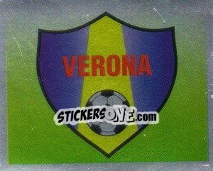 Sticker Verona - Il Grande Calcio 1991 n. 390 - Vallardi