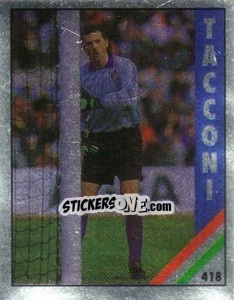 Sticker Tacconi - Il Grande Calcio 1991 n. 418 - Vallardi