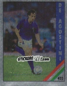Sticker De Agostini - Il Grande Calcio 1991 n. 422 - Vallardi