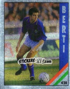 Cromo Berti - Il Grande Calcio 1991 n. 428 - Vallardi