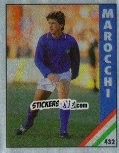 Sticker Marocchi - Il Grande Calcio 1991 n. 432 - Vallardi