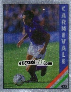Cromo Carnevale - Il Grande Calcio 1991 n. 435 - Vallardi