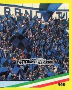 Sticker Atalanta - Il Grande Calcio 1991 n. 440 - Vallardi