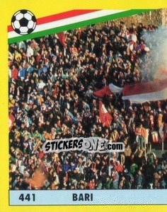 Sticker Bari - Il Grande Calcio 1991 n. 441 - Vallardi