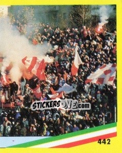Sticker Bari - Il Grande Calcio 1991 n. 442 - Vallardi