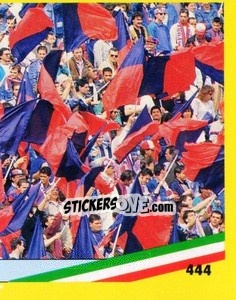 Sticker Bologna - Il Grande Calcio 1991 n. 444 - Vallardi