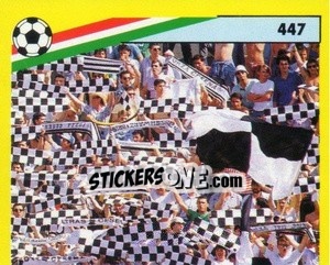 Sticker Cesena - Il Grande Calcio 1991 n. 447 - Vallardi