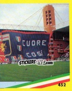 Sticker Genoa - Il Grande Calcio 1991 n. 452 - Vallardi