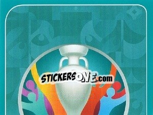 Sticker Official Logo - UEFA Euro 2020 Preview. 568 stickers version - Panini