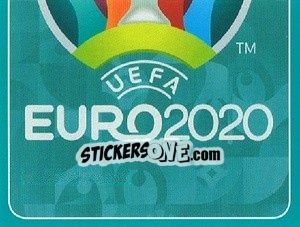 Sticker Official Logo - UEFA Euro 2020 Preview. 568 stickers version - Panini