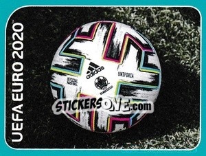 Sticker Official Ball - UEFA Euro 2020 Preview. 568 stickers version n. EUR8 - Panini