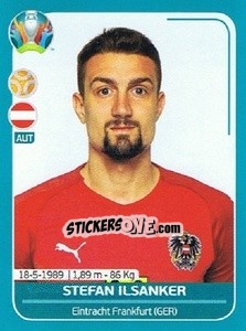 Sticker Stefan Ilsanker - UEFA Euro 2020 Preview. 568 stickers version n. AUT18 - Panini