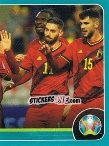 Sticker Group - UEFA Euro 2020 Preview. 568 stickers version n. BEL5 - Panini