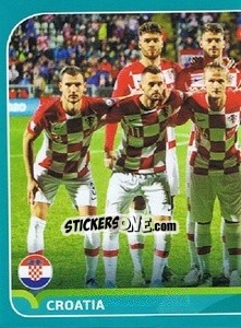Sticker Line-up - UEFA Euro 2020 Preview. 568 stickers version n. CRO2 - Panini