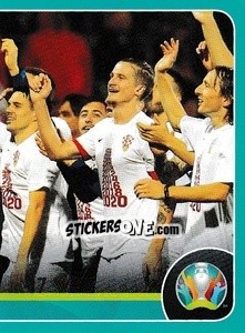 Sticker Group - UEFA Euro 2020 Preview. 568 stickers version n. CRO5 - Panini