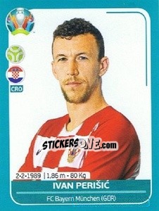 Sticker Ivan Perišic - UEFA Euro 2020 Preview. 568 stickers version n. CRO24 - Panini