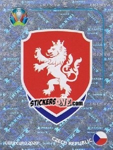 Sticker Logo - UEFA Euro 2020 Preview. 568 stickers version n. CZE1 - Panini