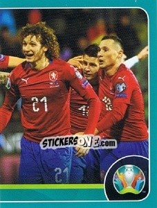 Sticker Group - UEFA Euro 2020 Preview. 568 stickers version n. CZE5 - Panini