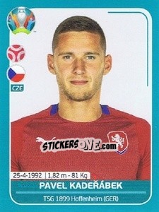 Sticker Pavel Kadeřábek - UEFA Euro 2020 Preview. 568 stickers version - Panini