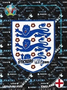 Sticker Logo - UEFA Euro 2020 Preview. 568 stickers version n. ENG1 - Panini