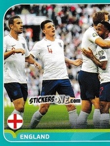 Sticker Group - UEFA Euro 2020 Preview. 568 stickers version n. ENG4 - Panini