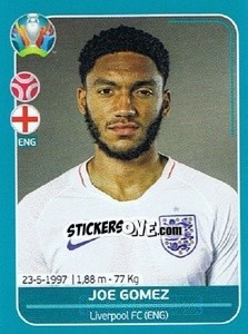 Sticker Joe Gomez - UEFA Euro 2020 Preview. 568 stickers version n. ENG13 - Panini