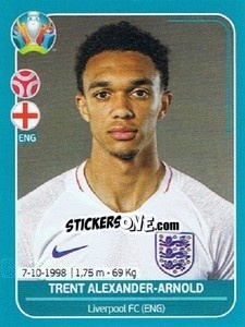 Sticker Trent Alexander-Arnold - UEFA Euro 2020 Preview. 568 stickers version - Panini