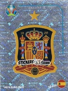 Sticker Logo - UEFA Euro 2020 Preview. 568 stickers version n. ESP1 - Panini