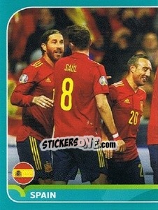 Sticker Group - UEFA Euro 2020 Preview. 568 stickers version n. ESP4 - Panini
