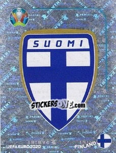 Sticker Logo - UEFA Euro 2020 Preview. 568 stickers version n. FIN1 - Panini