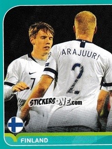 Sticker Group - UEFA Euro 2020 Preview. 568 stickers version n. FIN4 - Panini