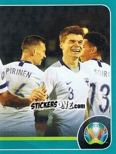 Sticker Group - UEFA Euro 2020 Preview. 568 stickers version n. FIN5 - Panini